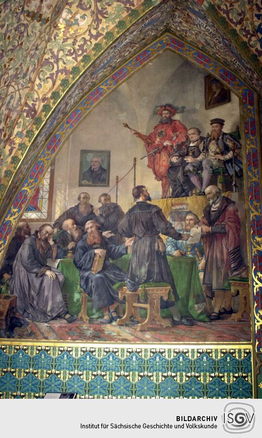 Ansicht der Albrechtsburg in Meißen