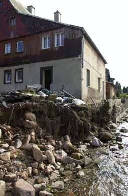 Bild: Ortsansicht in Geising