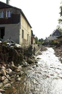 Bild: Ortsansicht in Geising