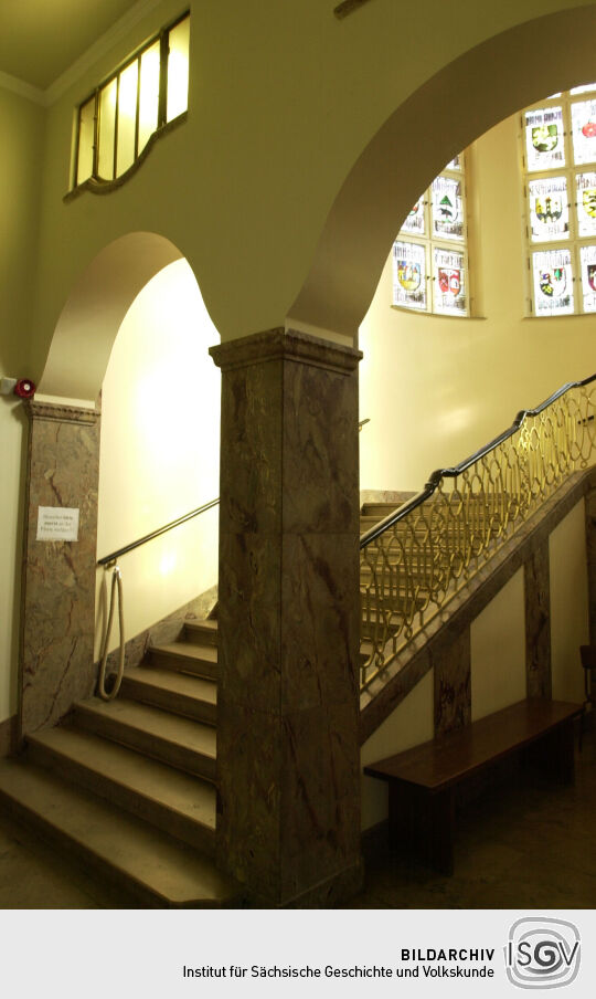 Ansicht des Sächsischen Hauptstaatsarchivs Dresden