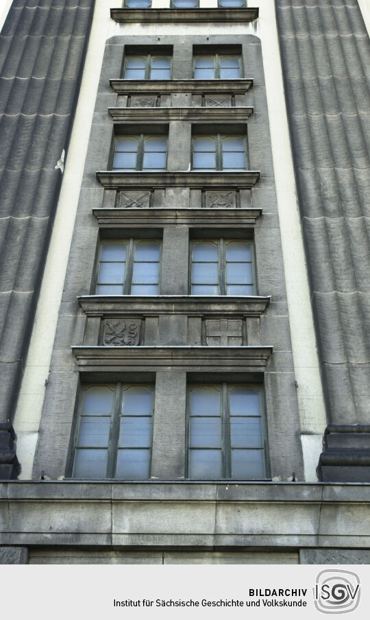 Ansicht des Sächsischen Hauptstaatsarchivs Dresden