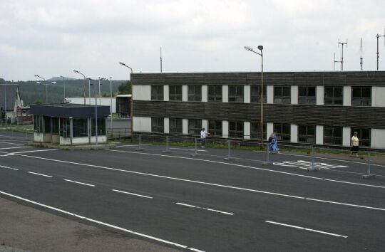 Ansicht der Grenze zwischen Zinnwald-Georgenfeld und Cínovec