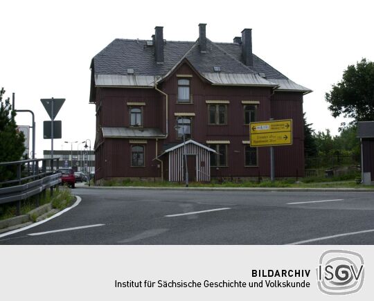 Ortsansicht in Zinnwald-Georgenfeld