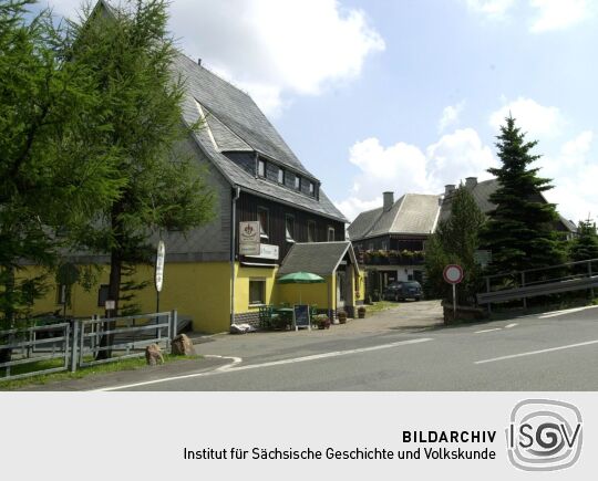 Ortsansicht in Zinnwald-Georgenfeld