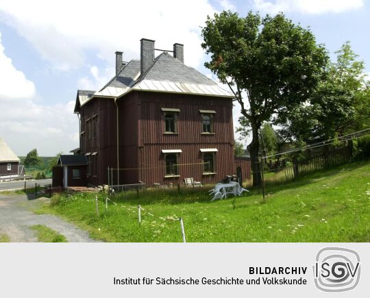 Ortsansicht in Zinnwald-Georgenfeld