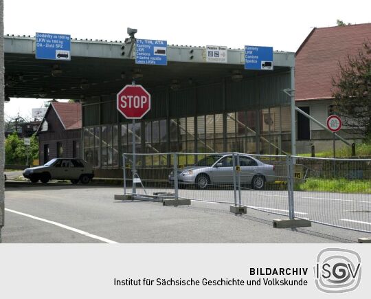 alter Grenzübergang in Zinnwald