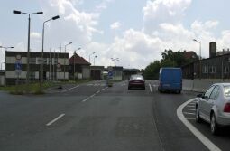 Bild: Grenzübergang  Zinnwald