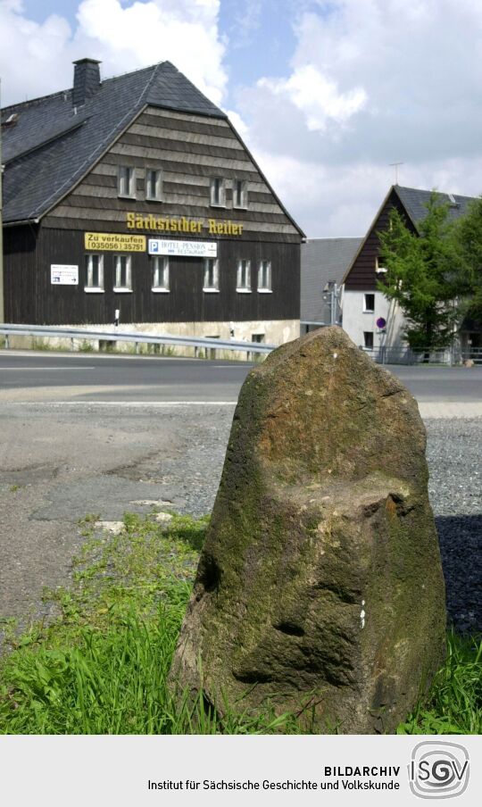 Ortsansicht in Zinnwald-Georgenfeld