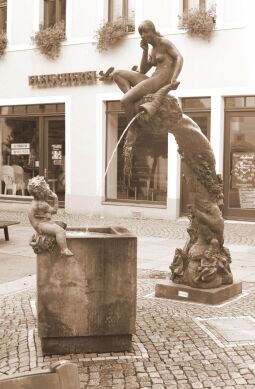 Bild: Ortsansicht in Freiberg