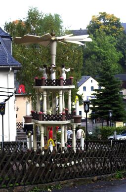 Bild: Ortsansicht in Seiffen