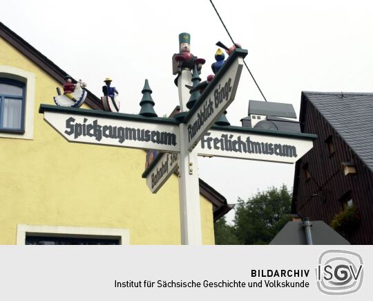 Ortsansicht in Seiffen