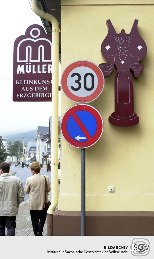Ortsansicht in Seiffen