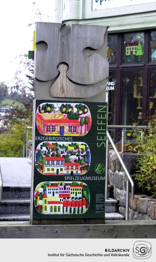 Ortsansicht in Seiffen