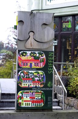 Bild: Ortsansicht in Seiffen