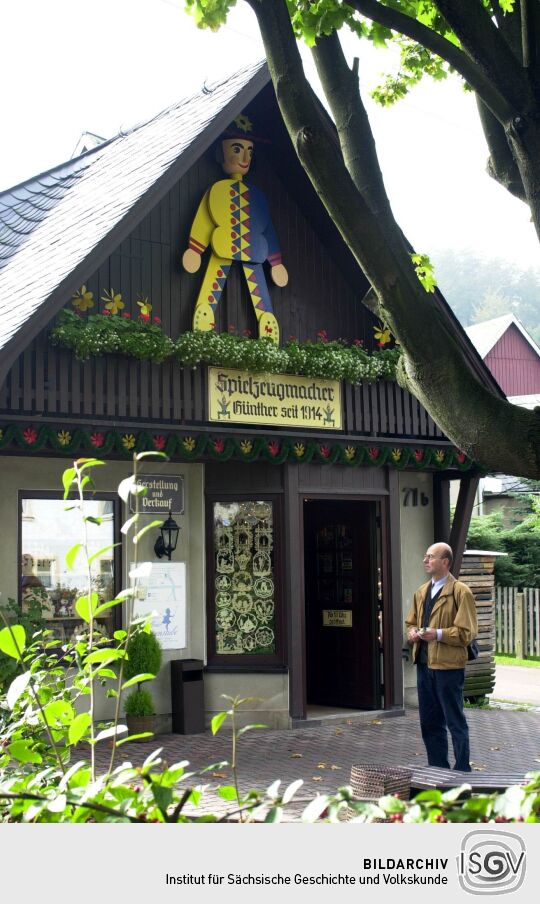 Ortsansicht in Seiffen