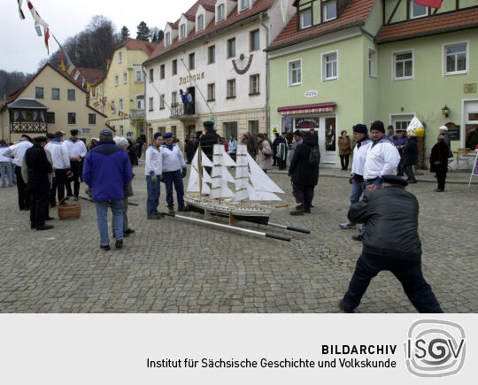 Schifferfastnacht in Stadt Wehlen