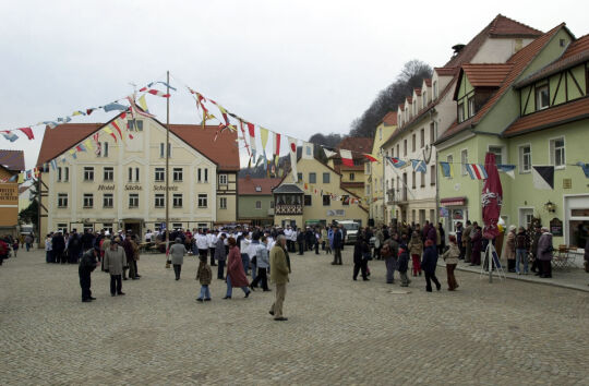Schifferfastnacht in Stadt Wehlen