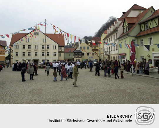Schifferfastnacht in Stadt Wehlen