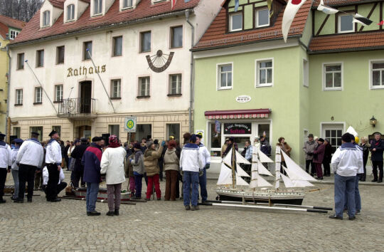 Schifferfastnacht in Stadt Wehlen