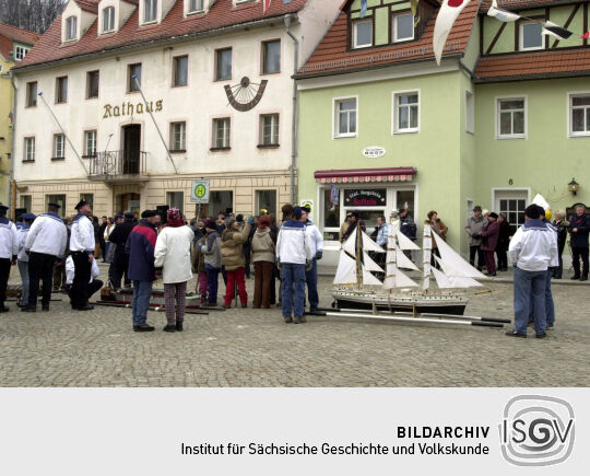 Schifferfastnacht in Stadt Wehlen