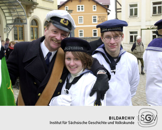 Schifferfastnacht in Stadt Wehlen