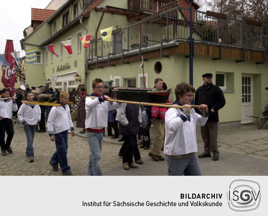 Schifferfastnacht in Stadt Wehlen