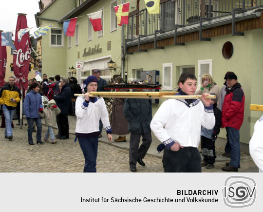Schifferfastnacht in Stadt Wehlen