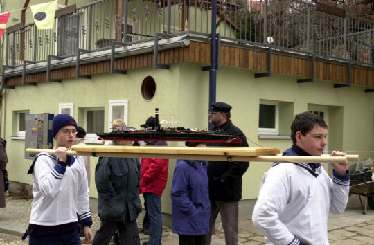 Schifferfastnacht in Stadt Wehlen