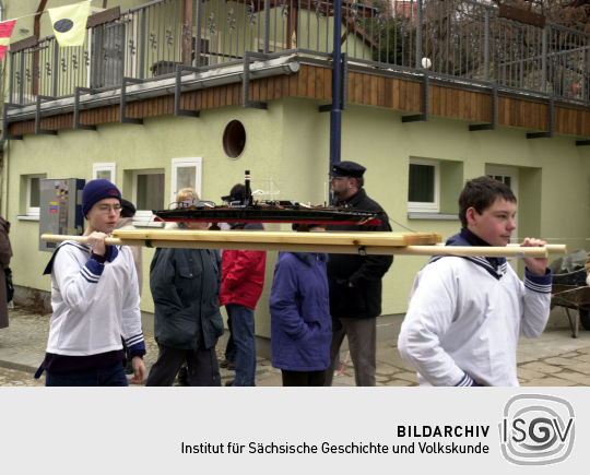 Schifferfastnacht in Stadt Wehlen