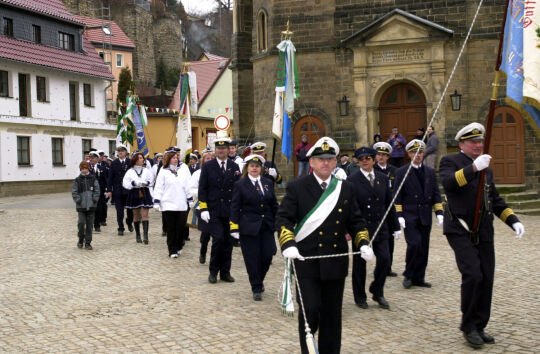 Schifferfastnacht in Stadt Wehlen