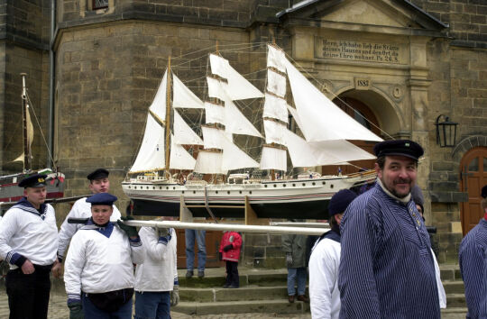 Schifferfastnacht in Stadt Wehlen