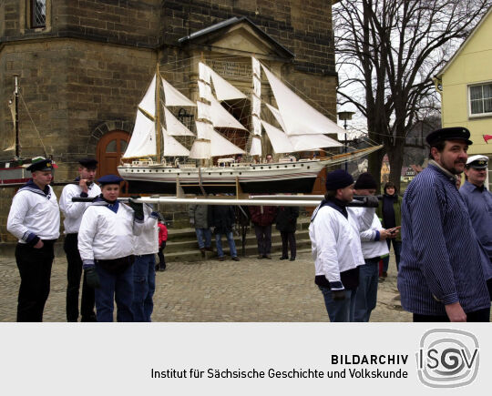 Schifferfastnacht in Stadt Wehlen