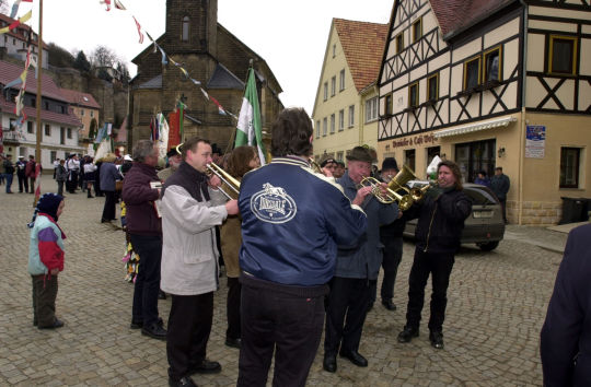 Schifferfastnacht in Stadt Wehlen