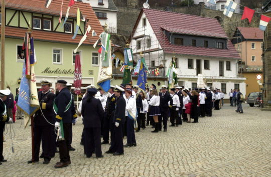 Schifferfastnacht in Stadt Wehlen