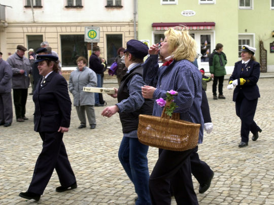 Schifferfastnacht in Stadt Wehlen