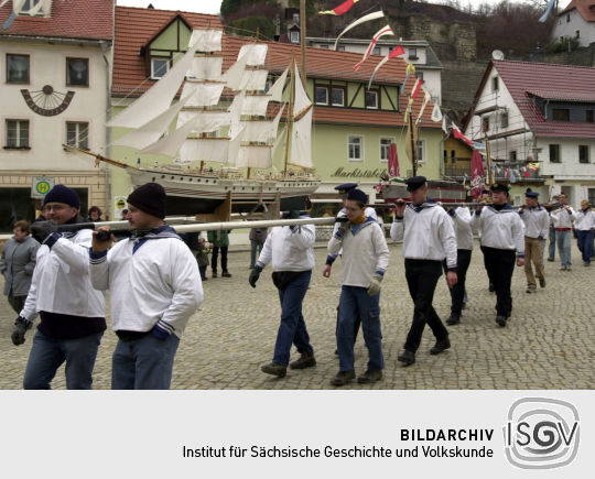 Schifferfastnacht in Stadt Wehlen