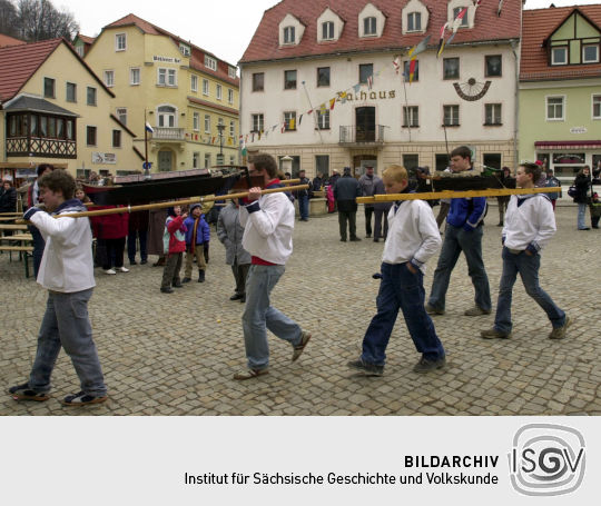 Schifferfastnacht in Stadt Wehlen