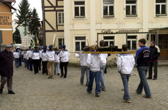 Schifferfastnacht in Stadt Wehlen