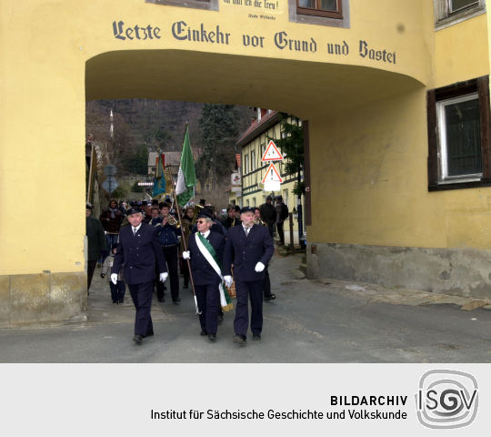 Schifferfastnacht in Stadt Wehlen