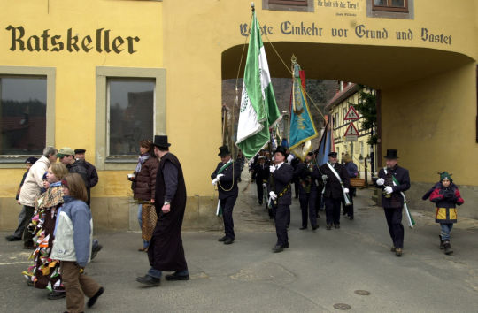 Schifferfastnacht in Stadt Wehlen