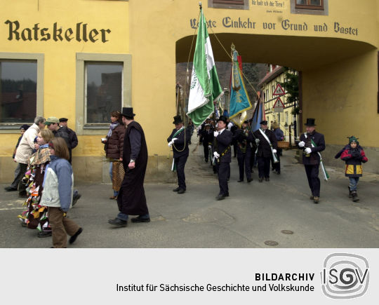 Schifferfastnacht in Stadt Wehlen