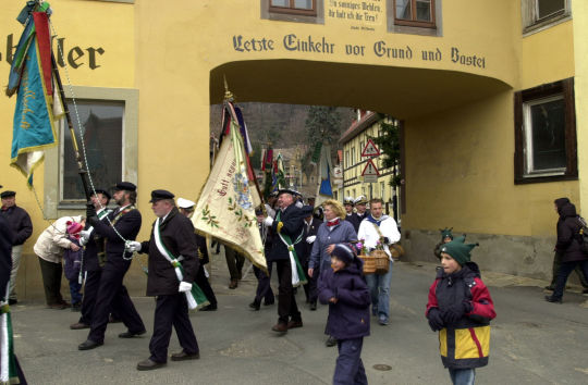 Schifferfastnacht in Stadt Wehlen