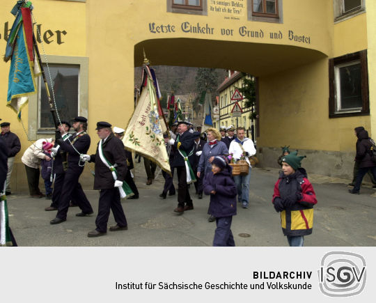 Schifferfastnacht in Stadt Wehlen