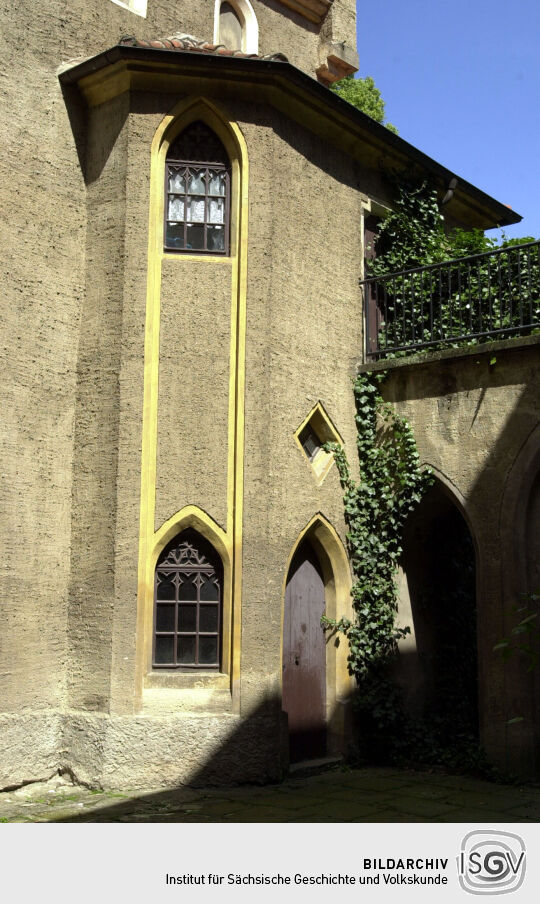 Ansicht von Schloss Seifersdorf