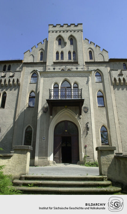 Ansicht von Schloss Seifersdorf