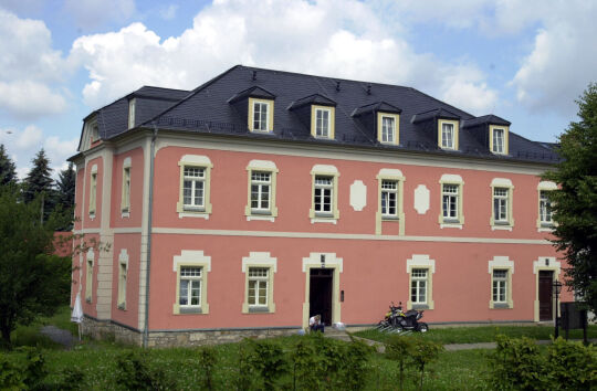 Ansicht von Schloss und Rittergut Großharthau