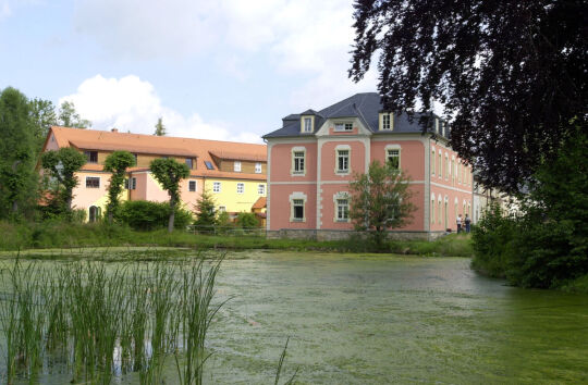 Ansicht von Schloss und Rittergut Großharthau