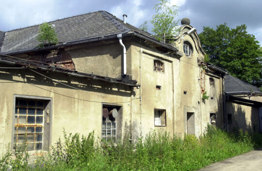 Ansicht von Schloss und Rittergut Großharthau