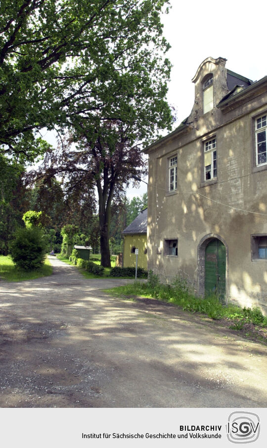 Ansicht von Schloss und Rittergut Großharthau