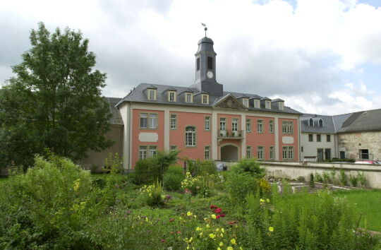 Ansicht von Schloss und Rittergut Großharthau